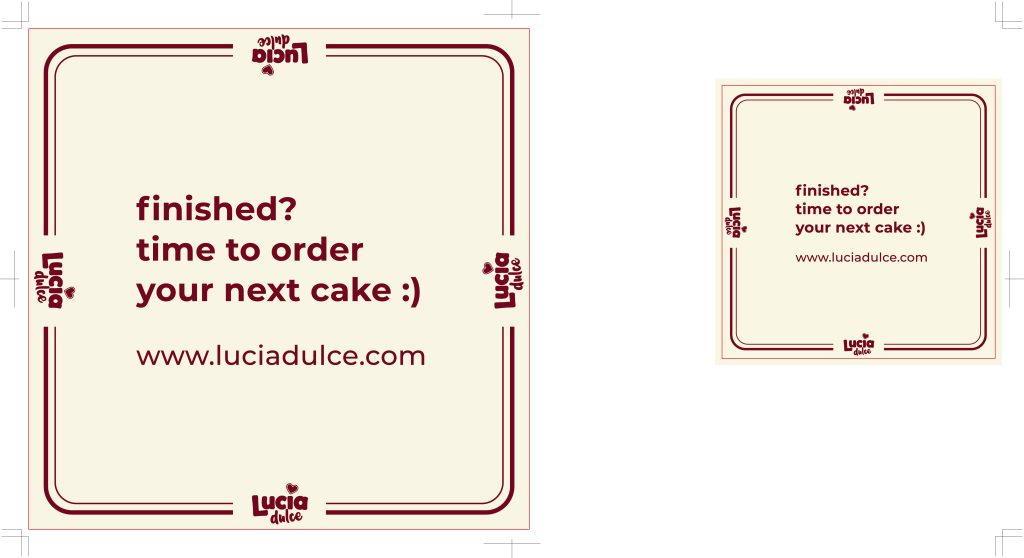 Cake Board by Rebrand Pro