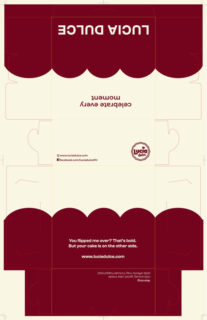 Cake Box Design Rebrand Pro