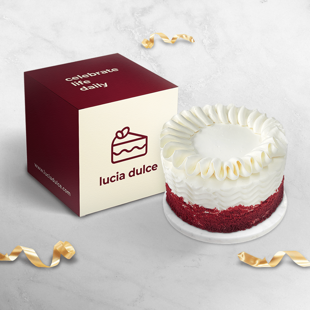 Bento Cake Box by Rebrand Pro with Red Velvet Cake