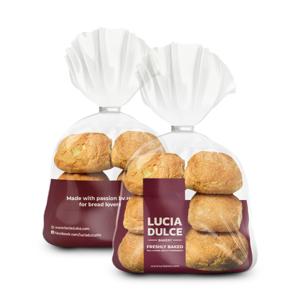 Bread Packaging Design by Rebrand Pro Front and Back