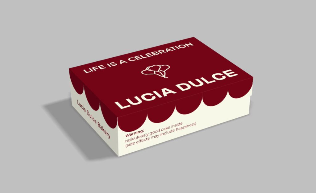 Cake Box Redesign Rebrand Pro