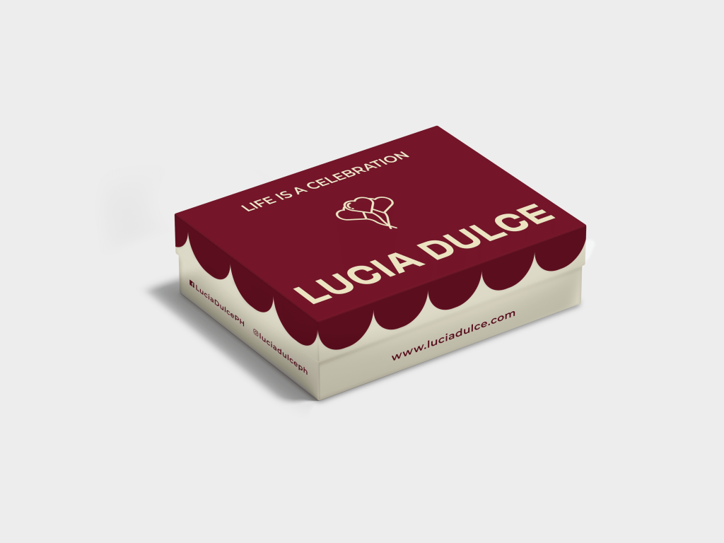 Cake Box Redesign Rebrand Pro Front